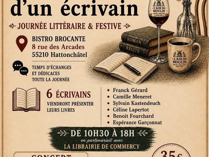 À la table d'un écrivain