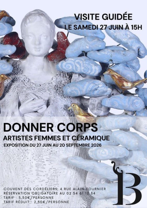 Visite guidée de l’exposition “Donner corps. Artistes femmes et céramique”