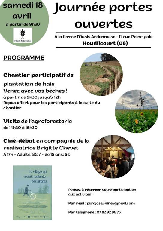 Portes ouvertes à l'Oasis ardennaise