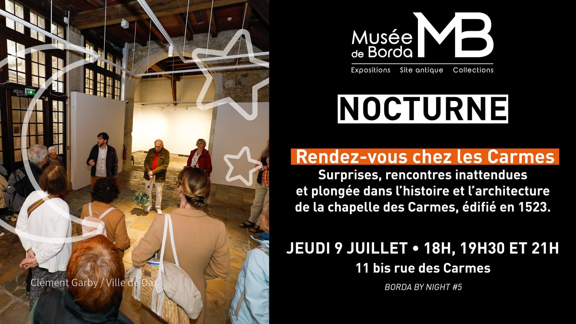 Nocturne au Musée de Borda