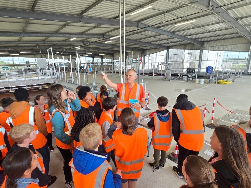 Visite de l’usine de l’eau
