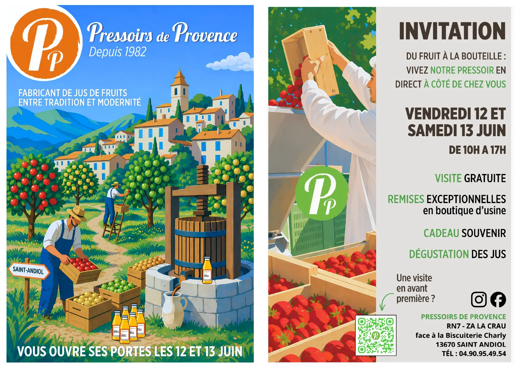 Journées Portes Ouvertes : Pressoir de Provence
