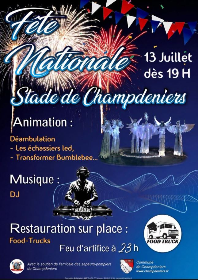 Fête Nationale (feu d'artifice reporté)