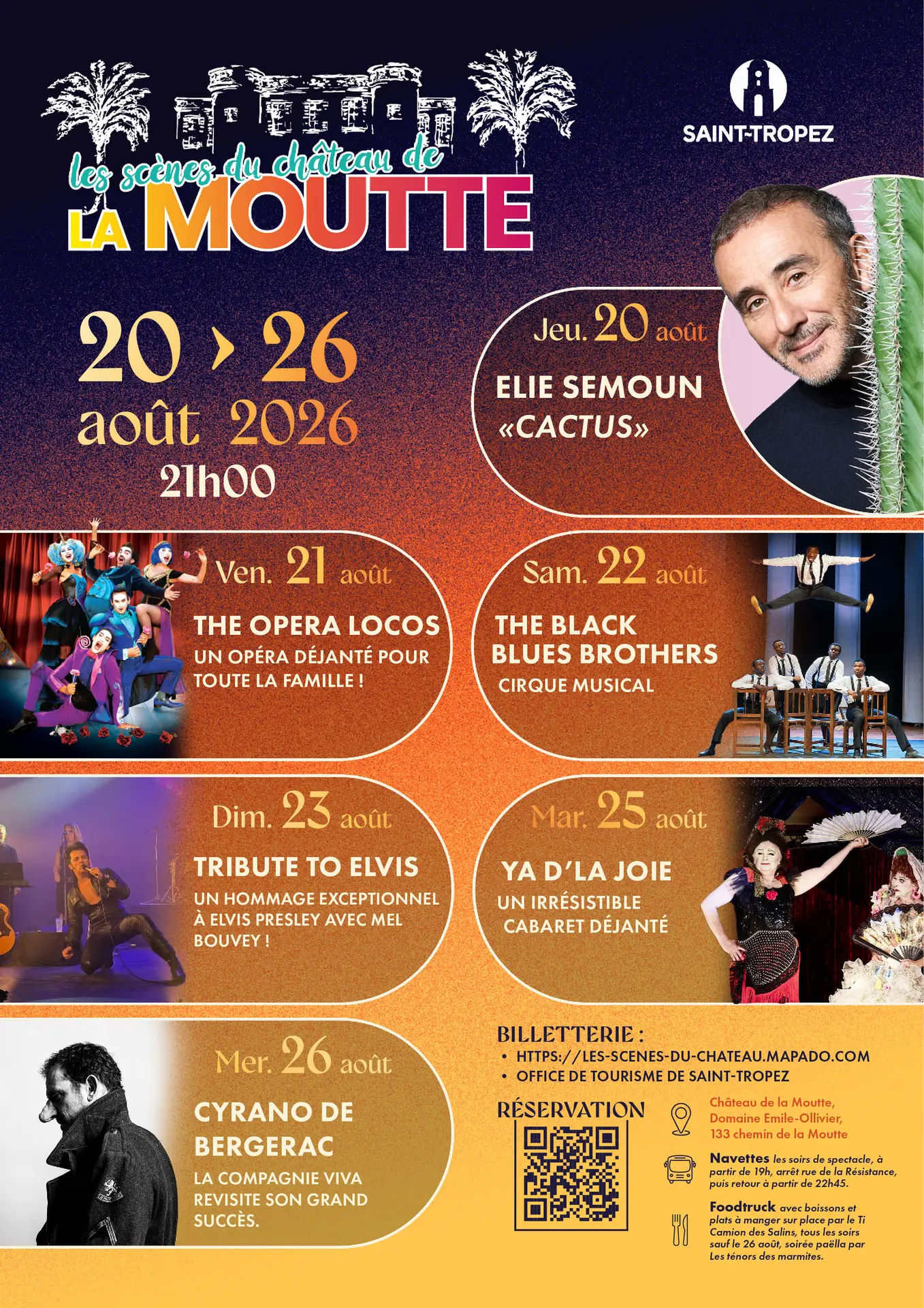 Festival Les scènes du Château de la Moutte 4e édition