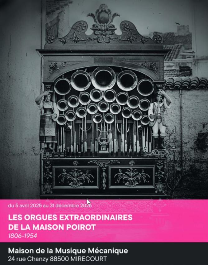 Parcours guidé à la maison de la musique mécanique - Les orgues extraordinaires de la Maison Poirot