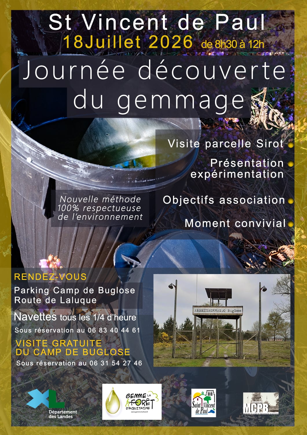 Journée découverte gemmage