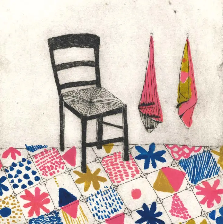 Les chaises, Le Port à jauni - Exposition