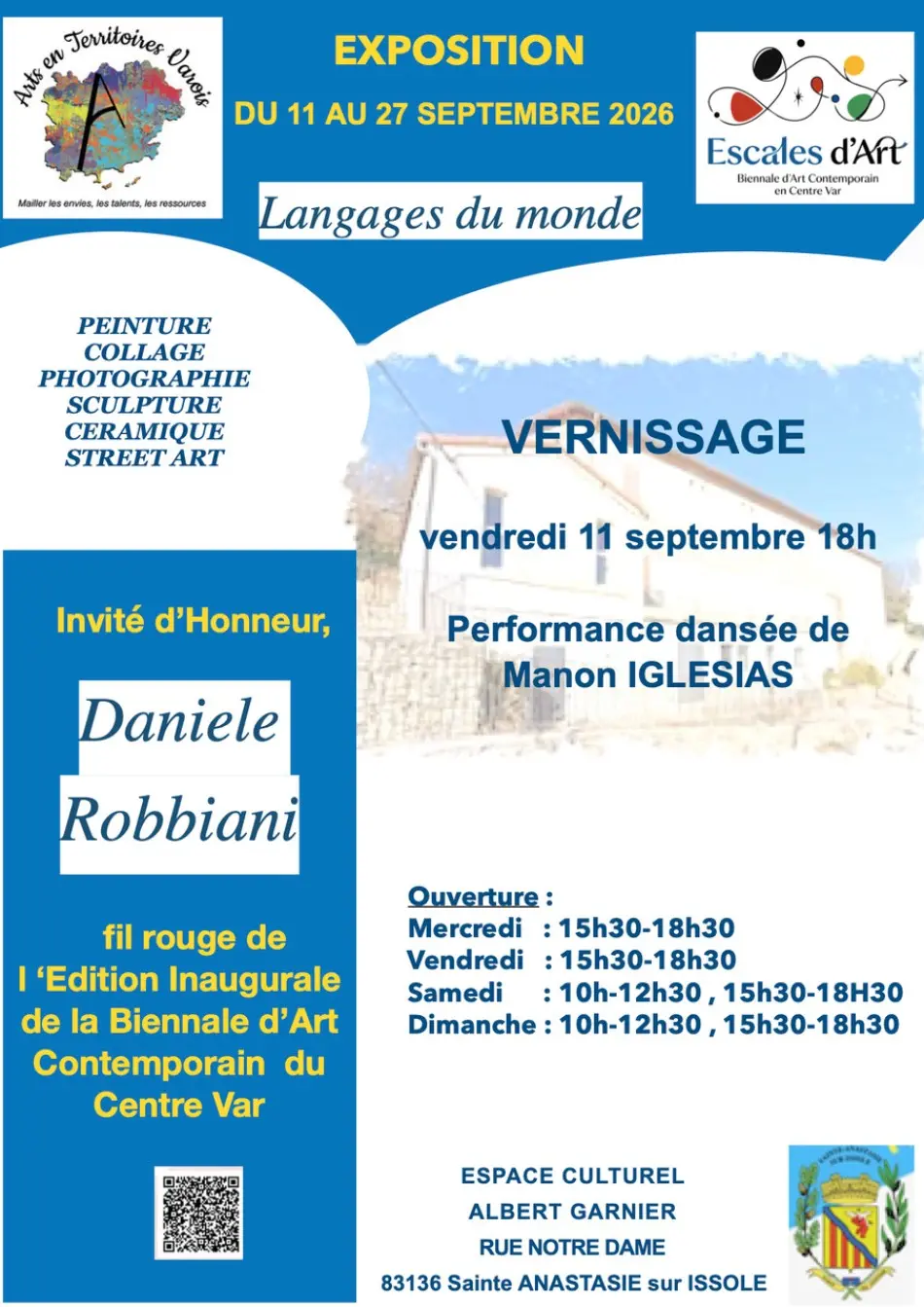 Exposition - Langages du monde - pluridisciplinaire