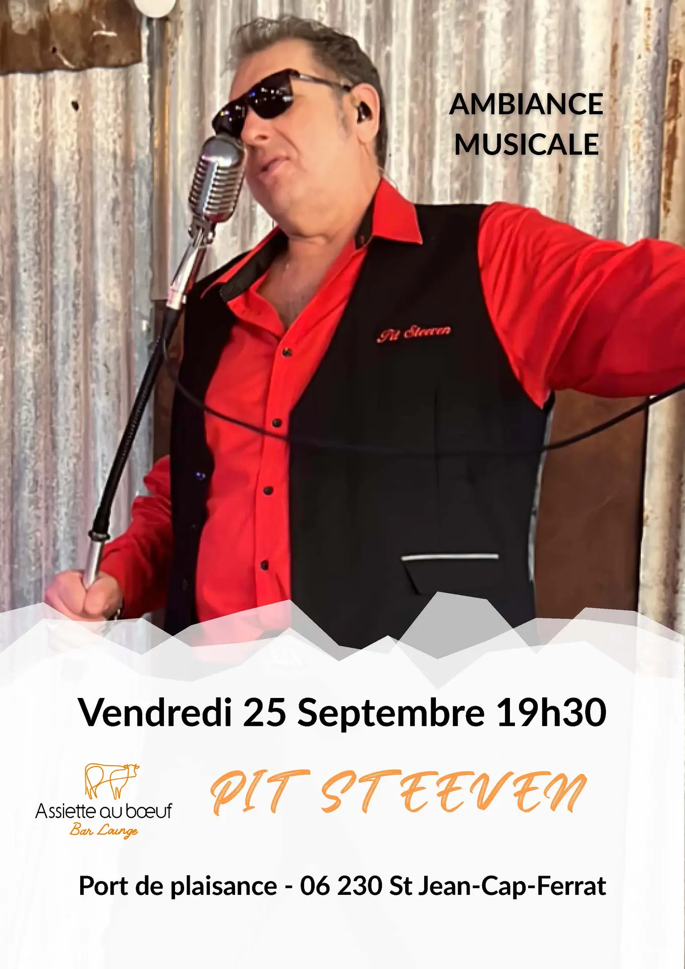 Ambiance musicale avec Pit Steeven