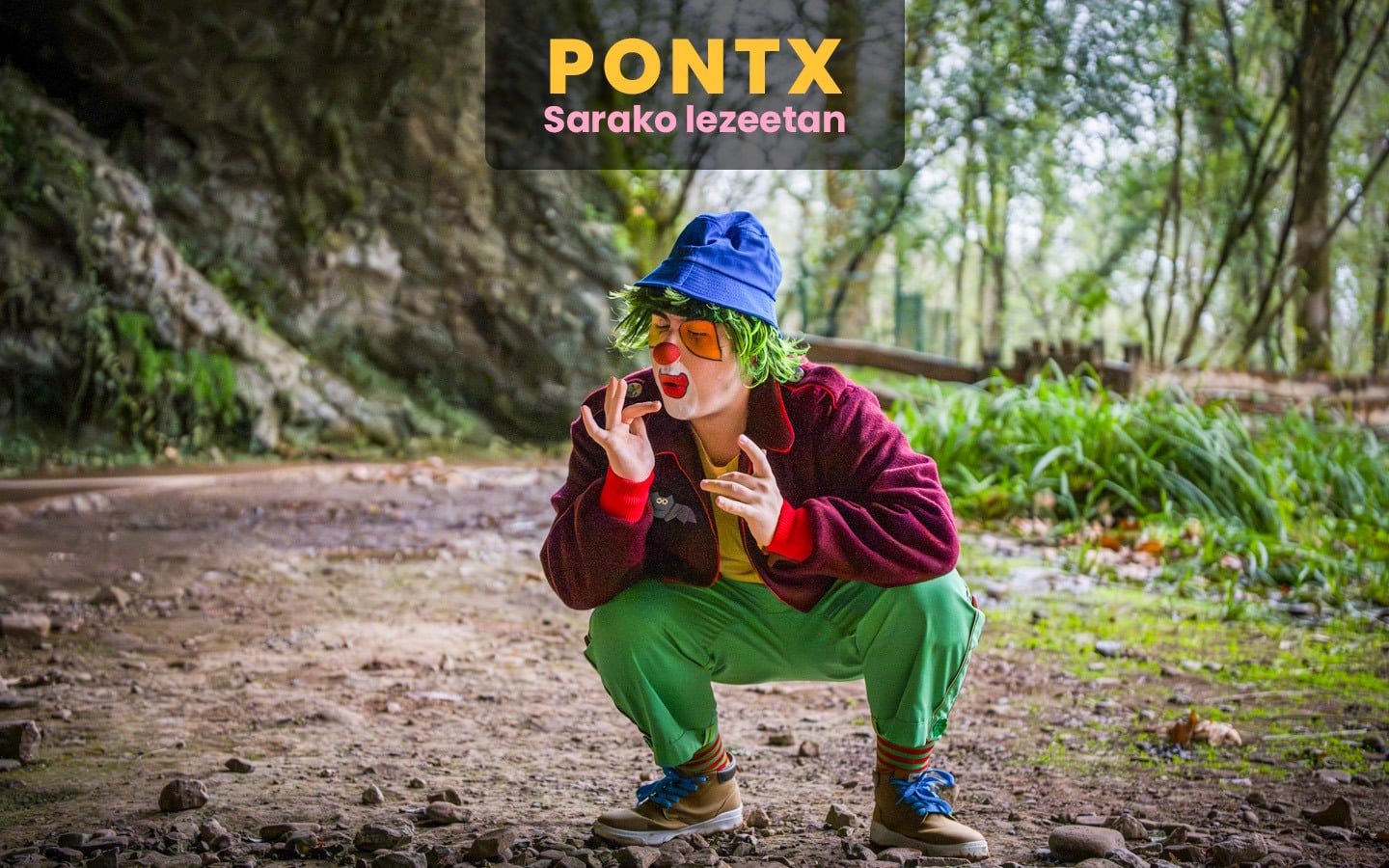 Visite spéciale avec le clown Pontx en basque/euskara
