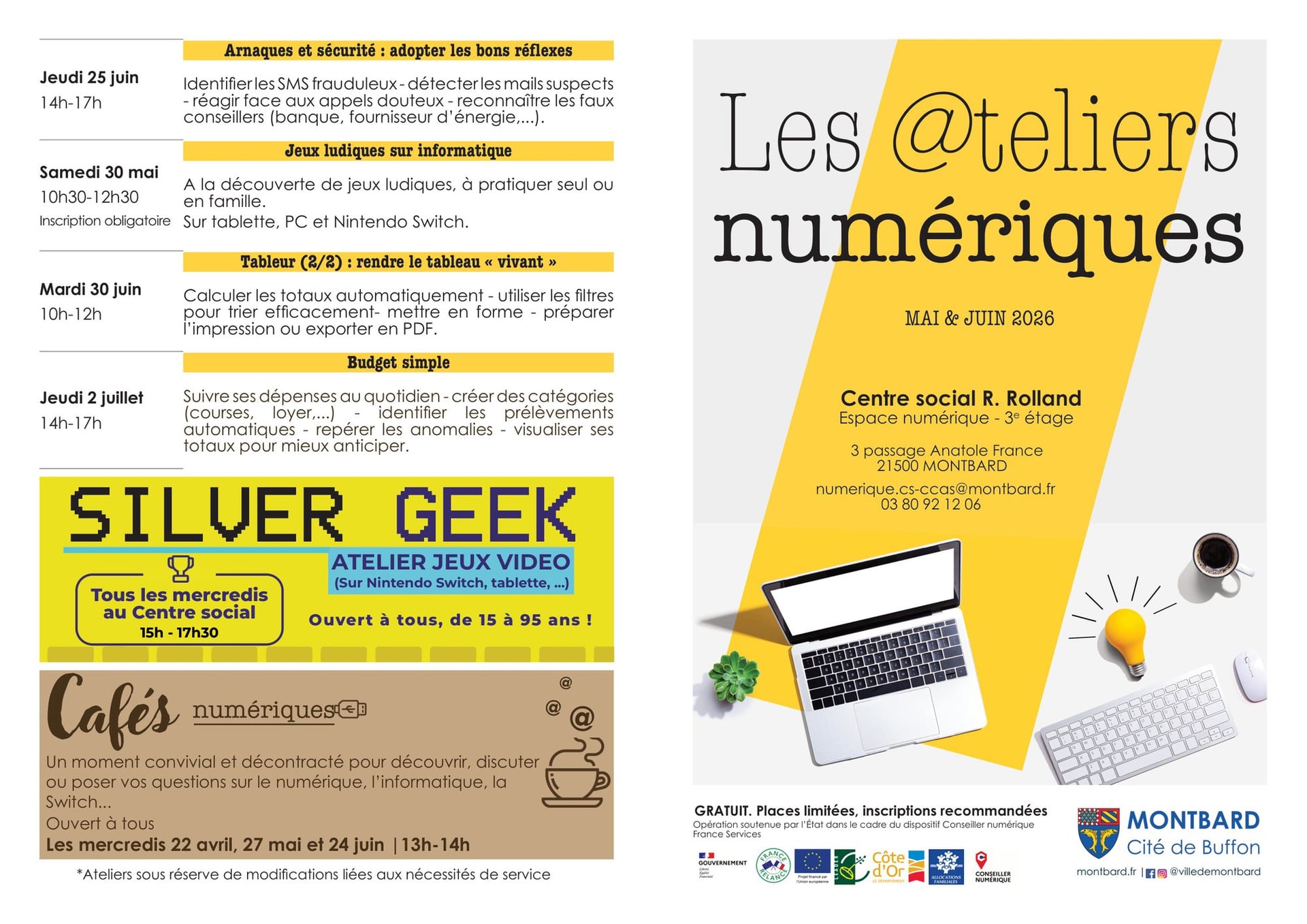 Ateliers numériques