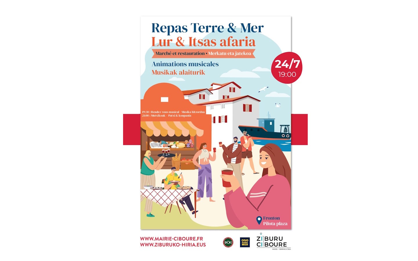 Soirée terre et mer
