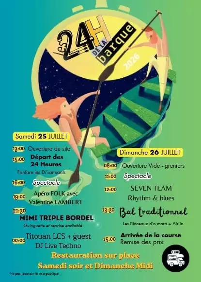 Les 24 Heures de la Barque à Saint-Hilaire-la-Palud