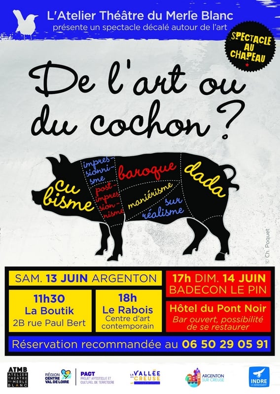 Spectacle "De l'art ou du cochon ?"