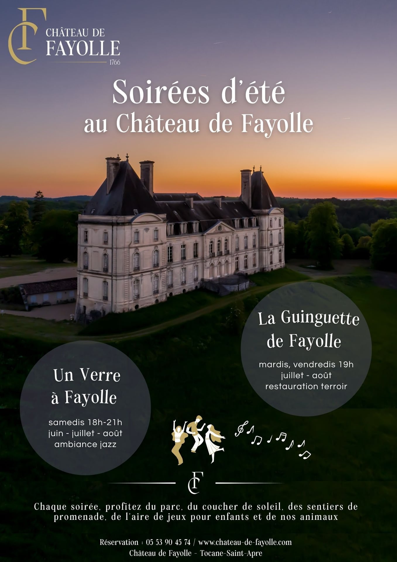 La guinguette du château les mardis et vendredis