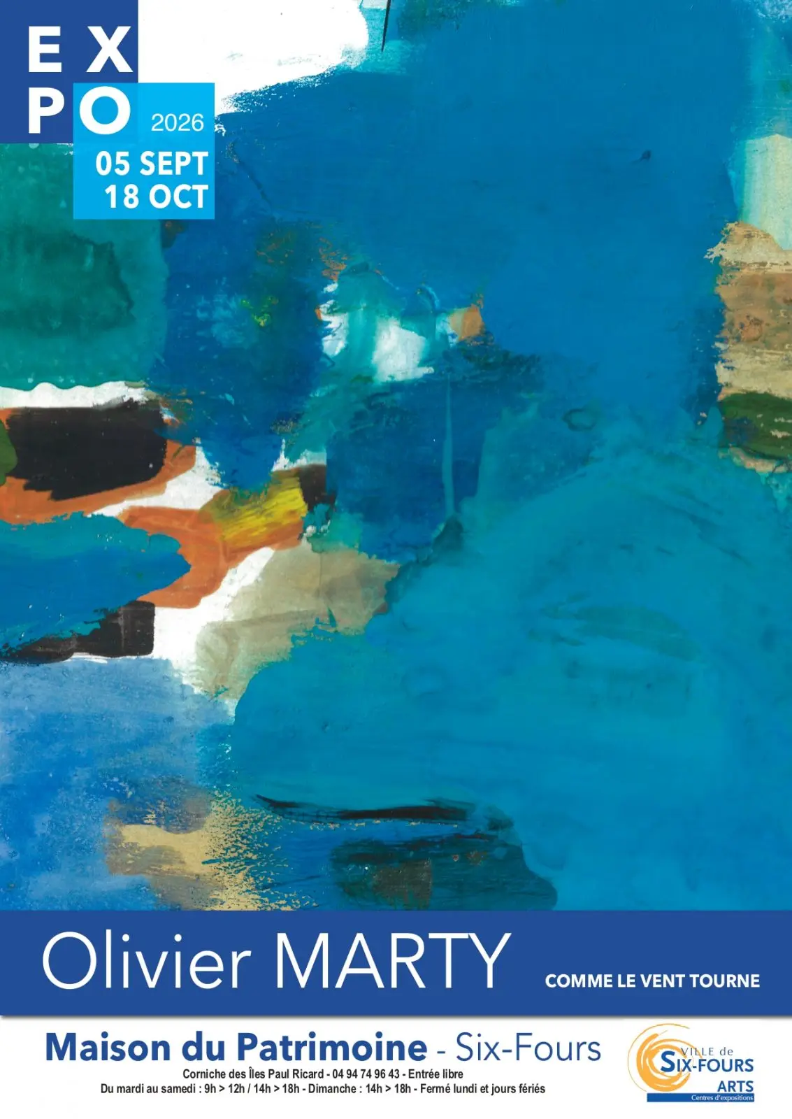 Exposition "Comme le vent tourne" de Olivier Marty