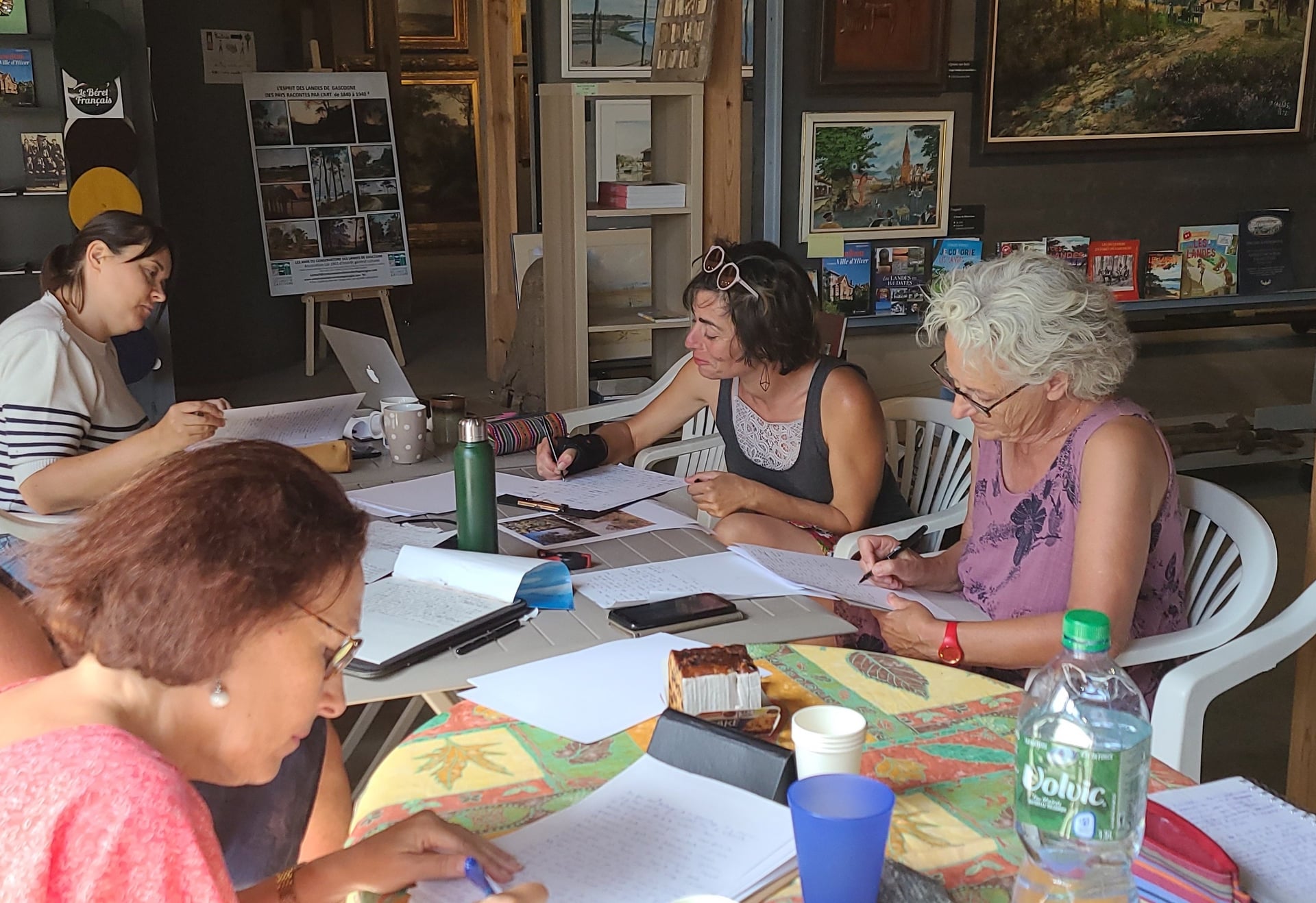 Atelier d'écriture au conservatoire des Landes de Gascogne