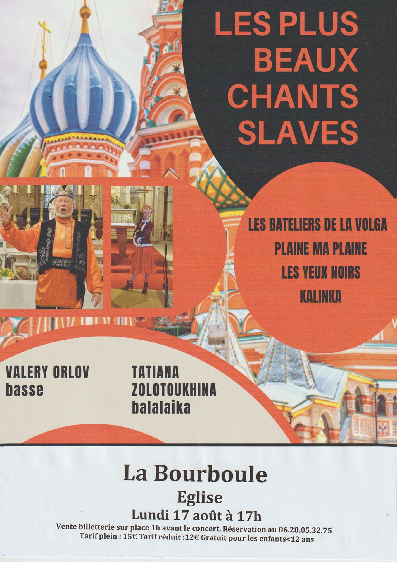 Concert : Valery Orlov, les plus beaux chants slaves