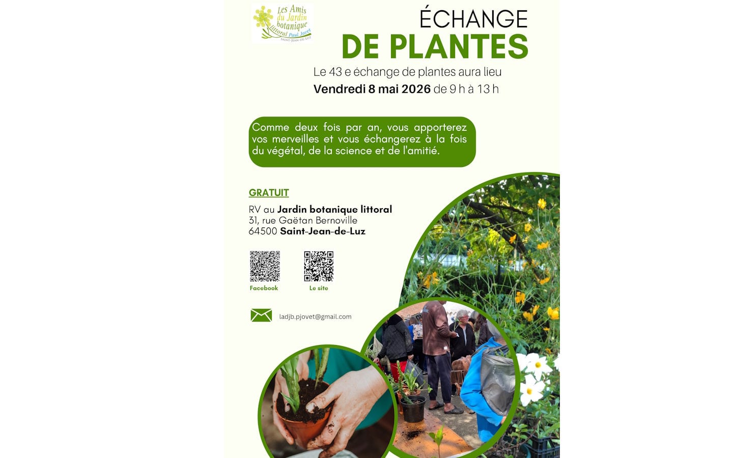 Echange de plantes