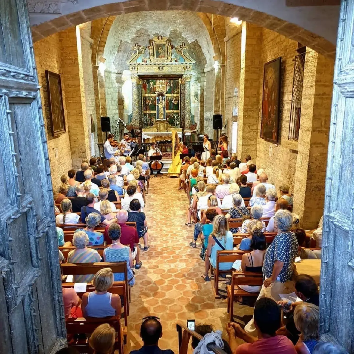 Festival Musique cordiale concert de midi30 gratuit - chapelle des Cyprès - Fayence