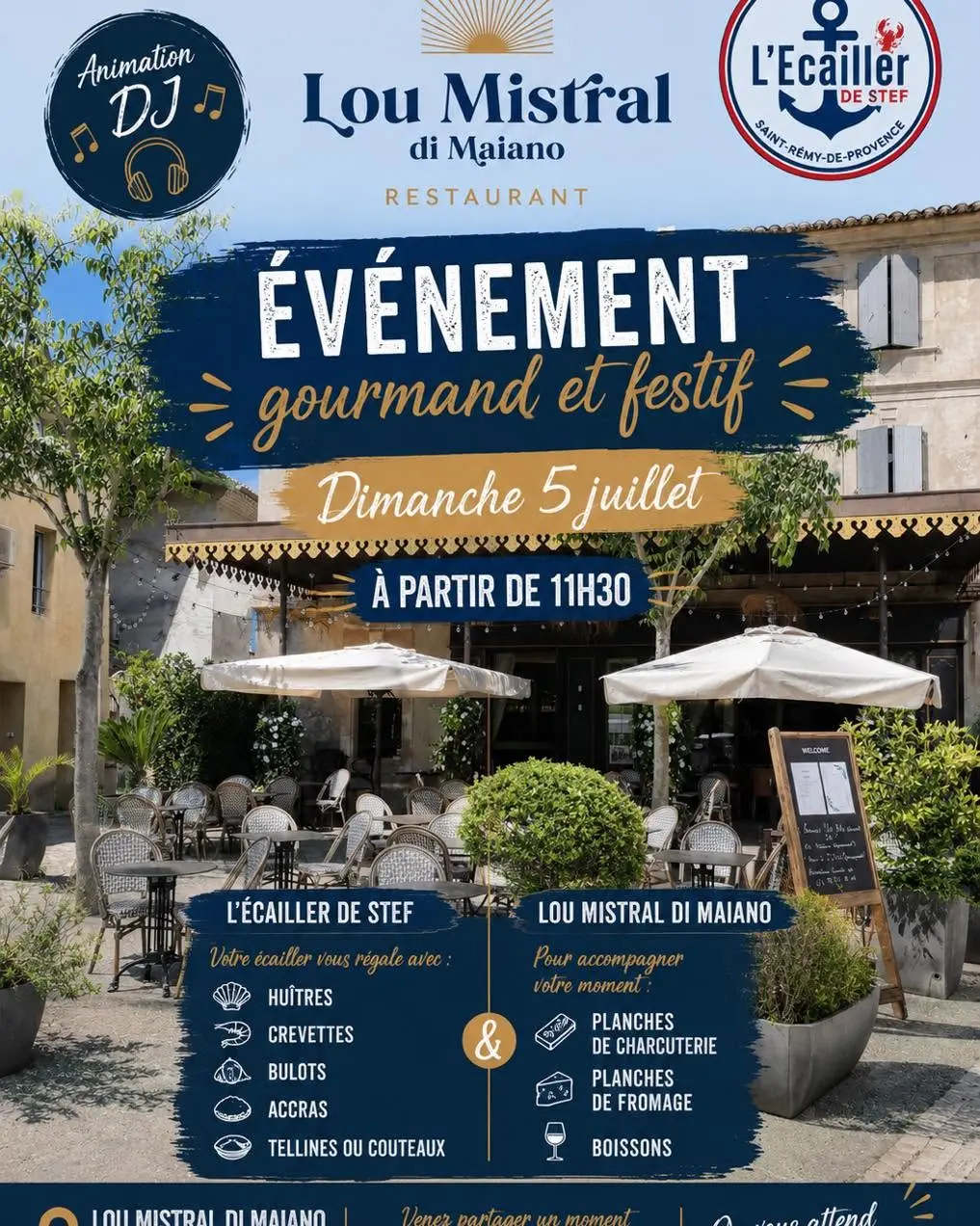 Événement gourmand et festif