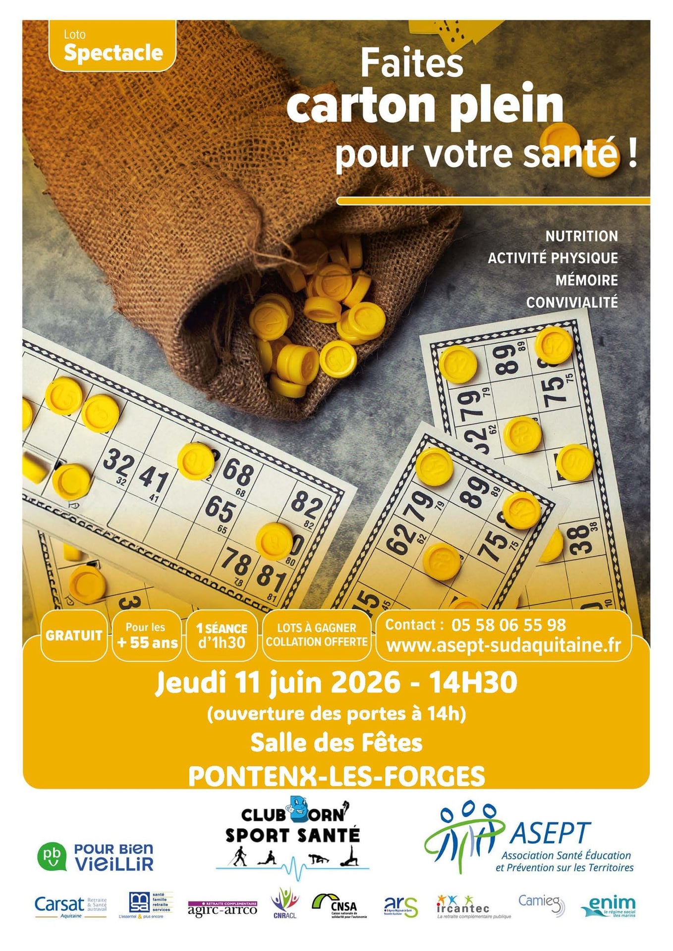 Loto Spectacle gratuit