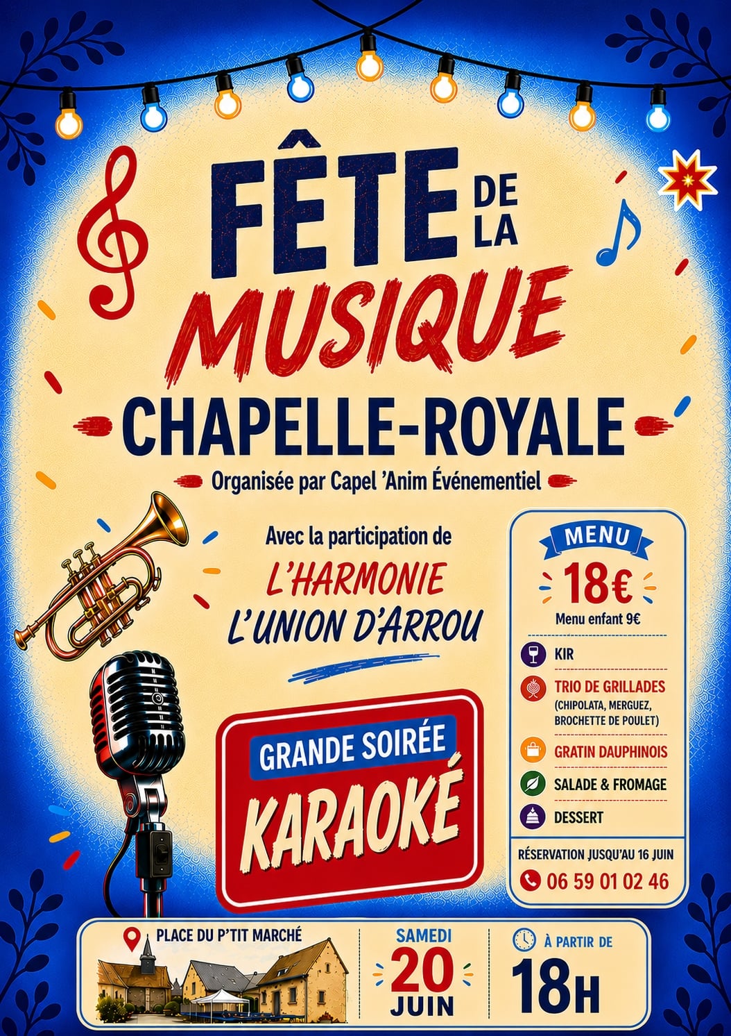 Fête de la musique à Chapelle-Royale