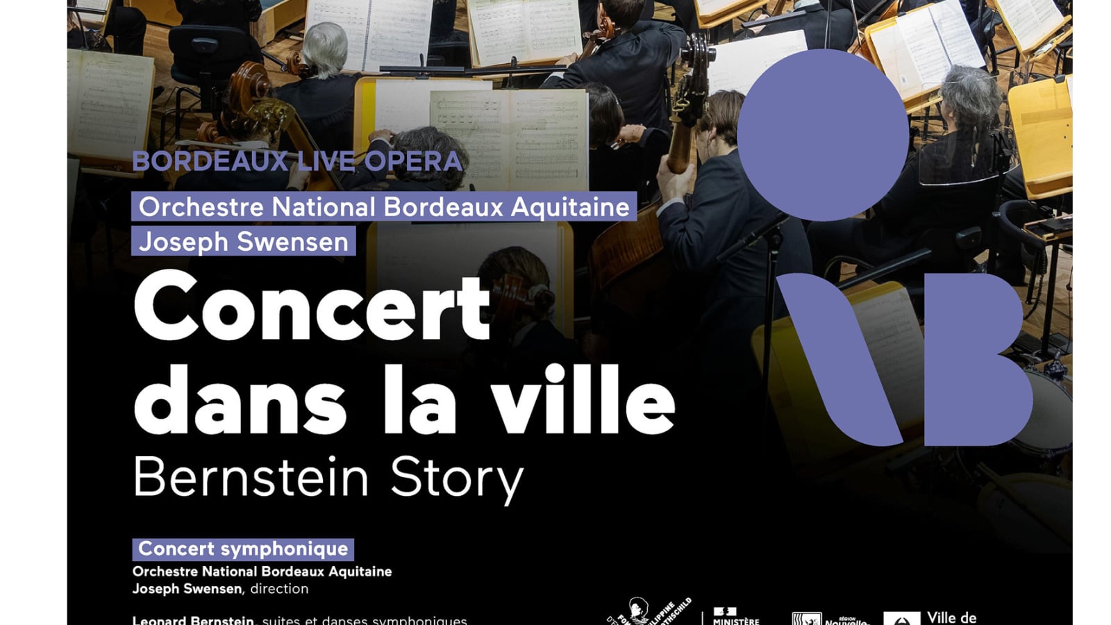 Retransmission en direct du concert de l'Opéra national de Bordeaux