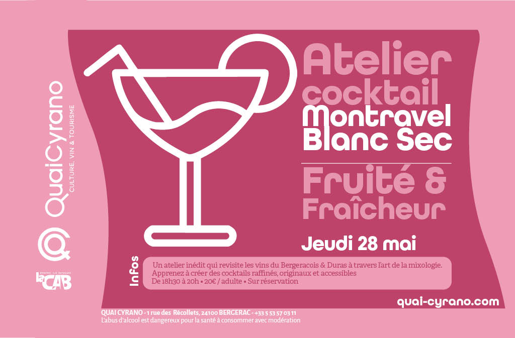 Atelier cocktail | Rosette : douceur & mixologie