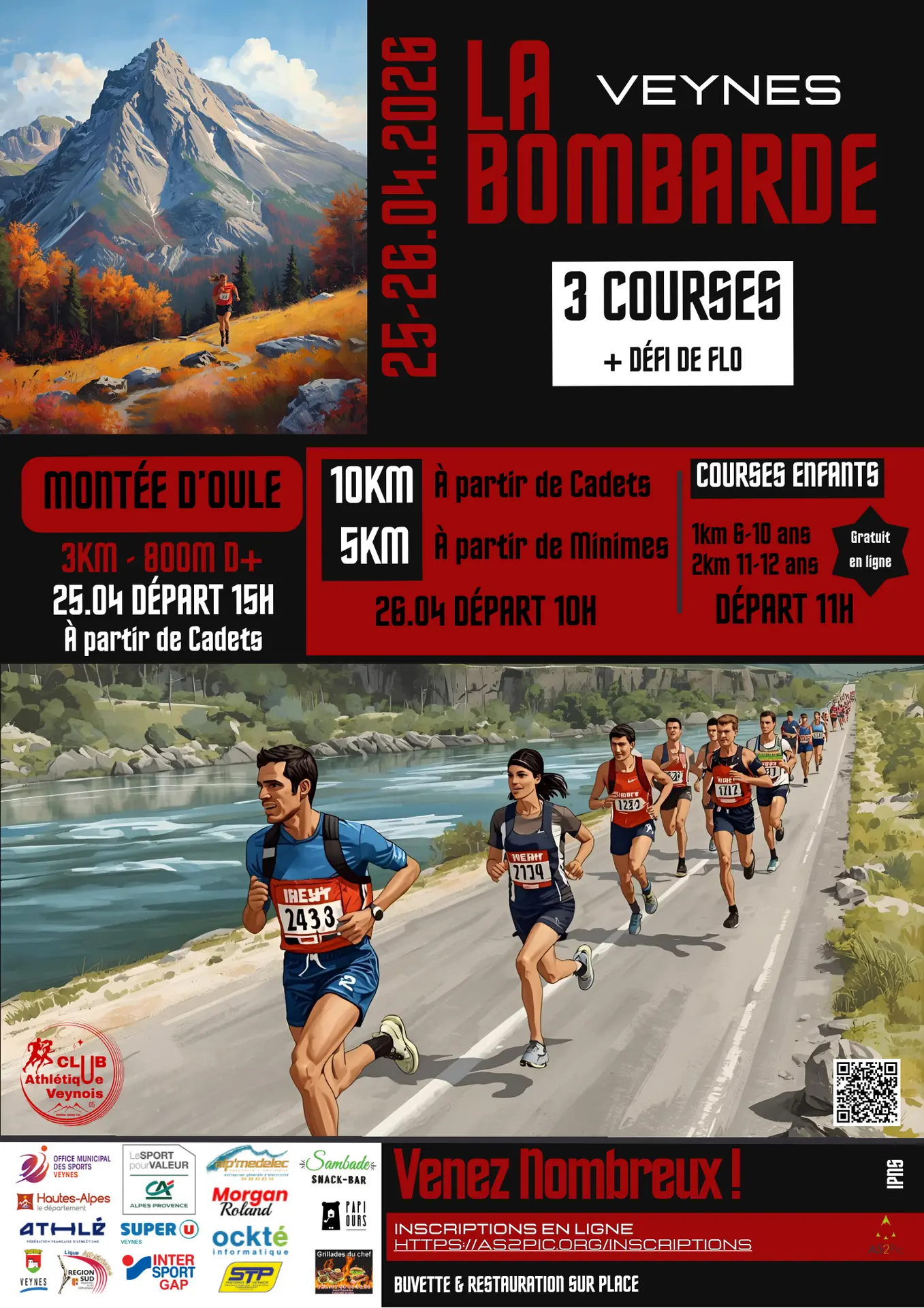 Courses de LA BOMBARDE et LA MONTEE d'OULE