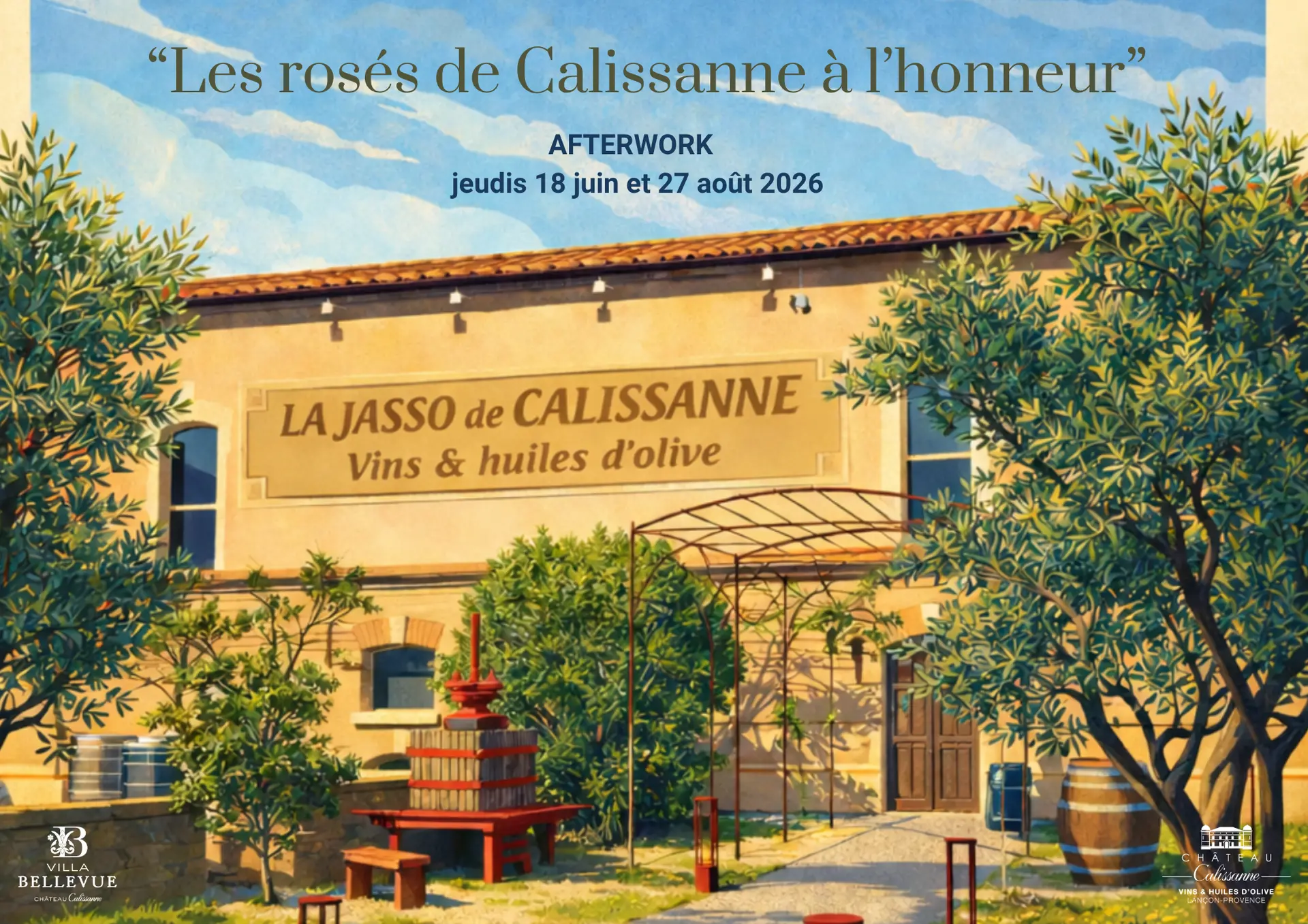 Les rosés de Calissanne à l'honneur