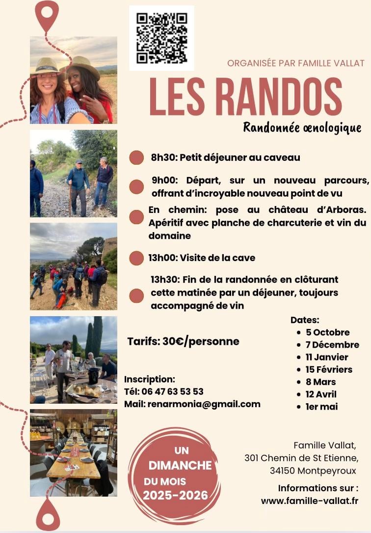 LES RANDOS OENOLOGIQUES