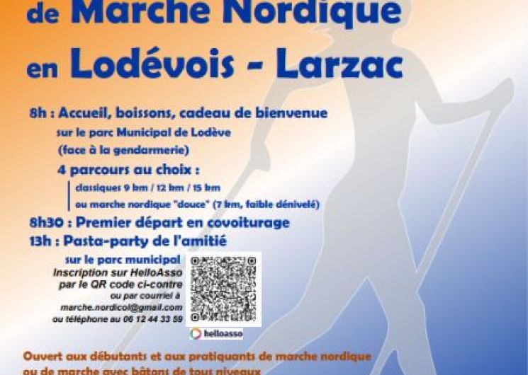 9EME RASSEMBLEMENT DE MARCHE NORDIQUE/MARCHE AVEC BÂTONS
