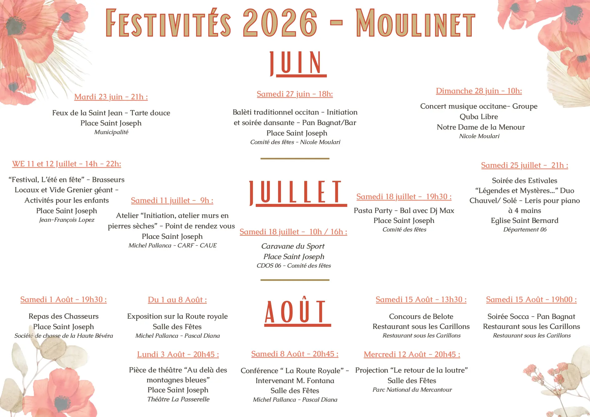 Festivités de la Saint-Bernard : Concours de belote