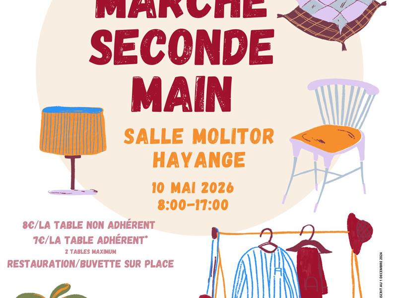 Marché seconde main