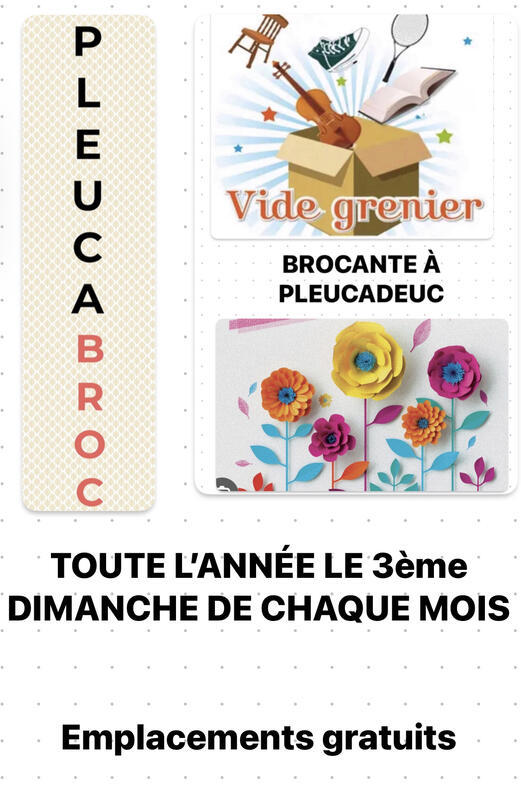 Brocante - vide grenier