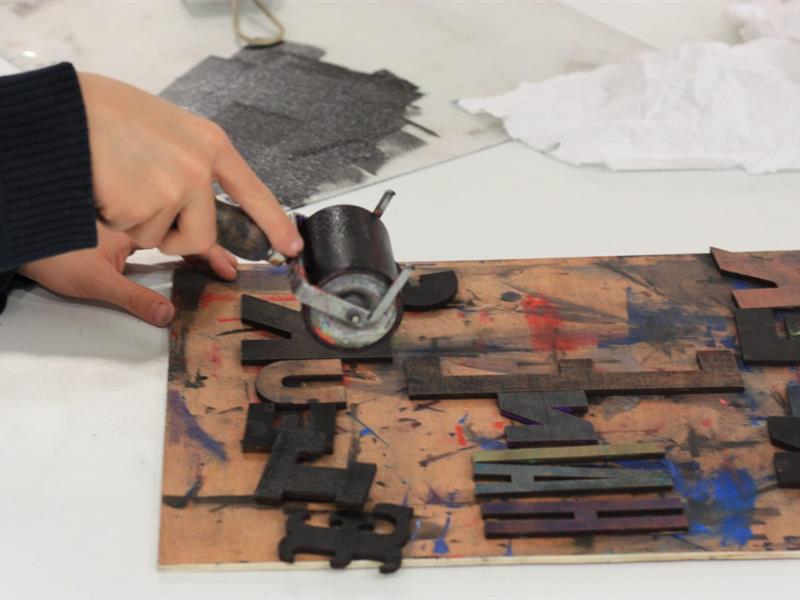Atelier sérigraphie et letterpress