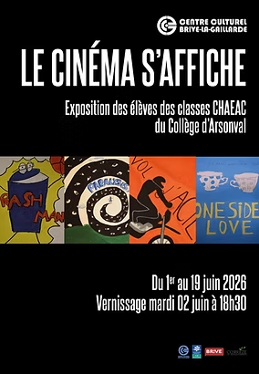 Exposition: Le cinéma s'affiche (Centre culturel)