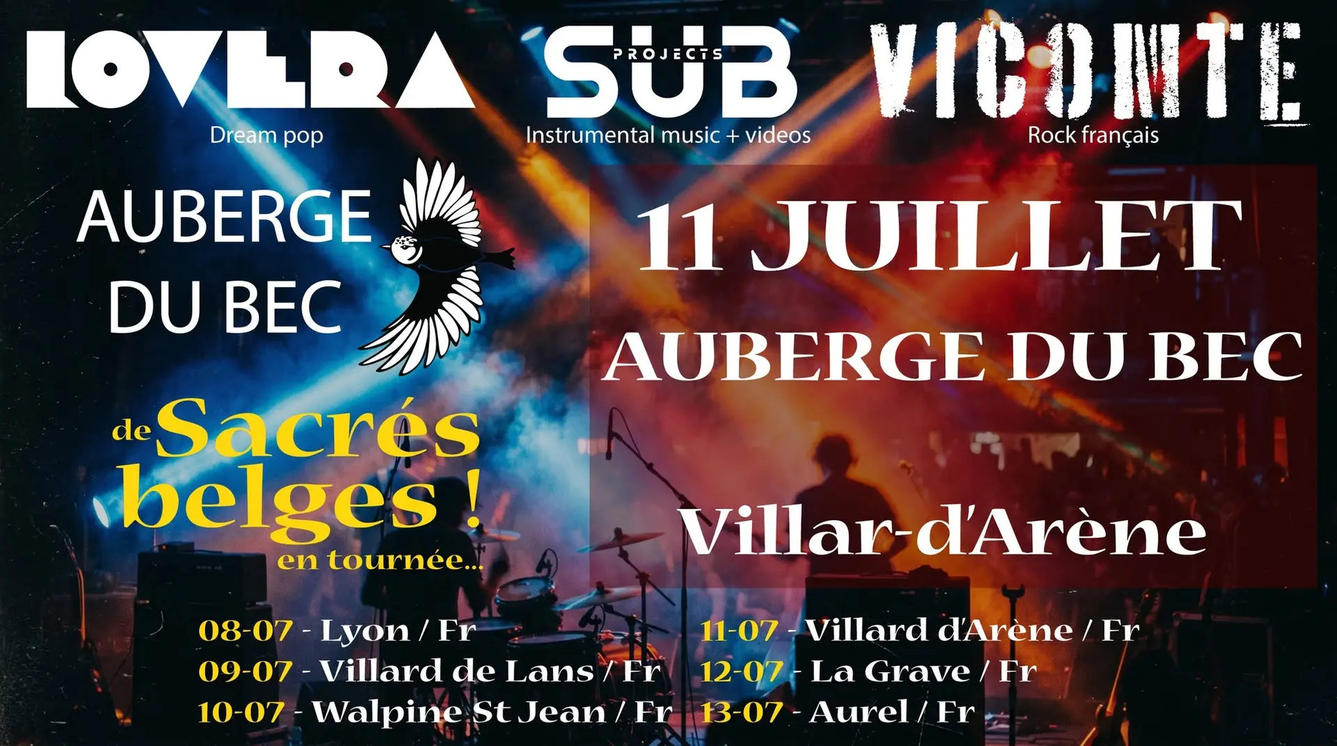 De sacrés belges... en tournée