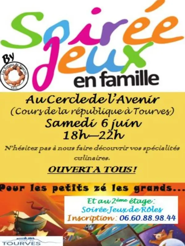 Soirée jeux en famille