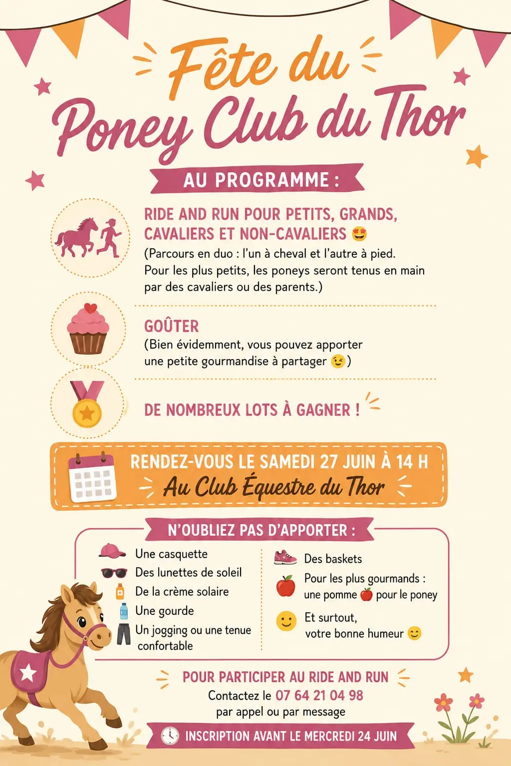 Fête du poney club du Thor