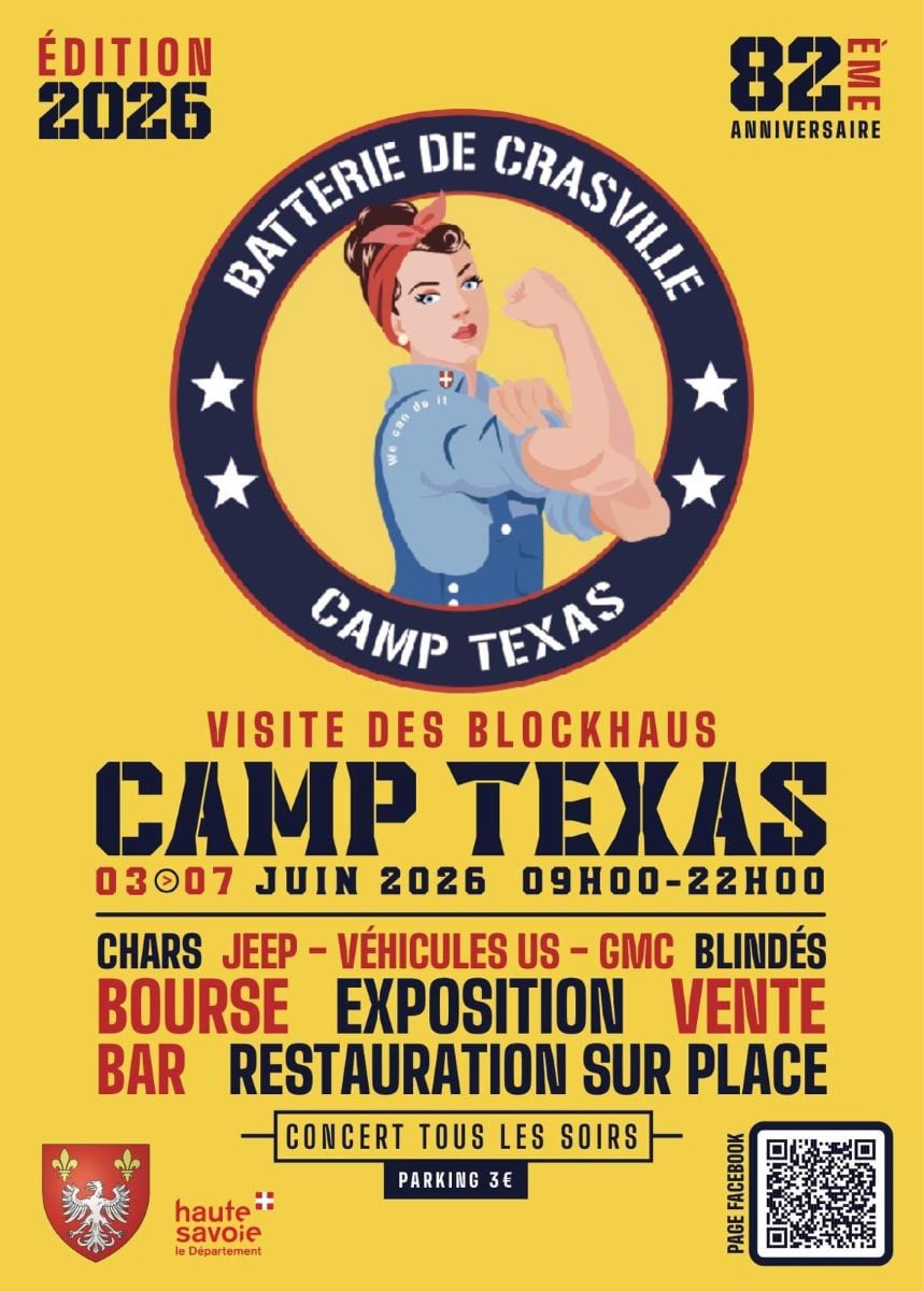 Camp Texas à la Batterie de Crasville