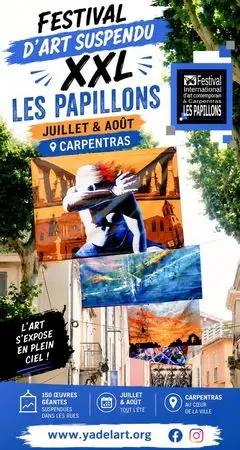 Exposition Y'a de l'art dans l'air - Les Papillons