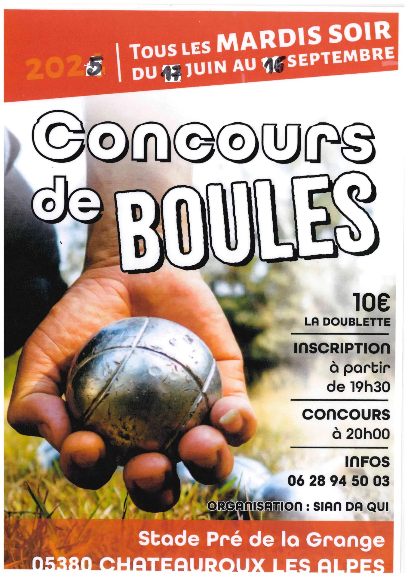 Concours de boules