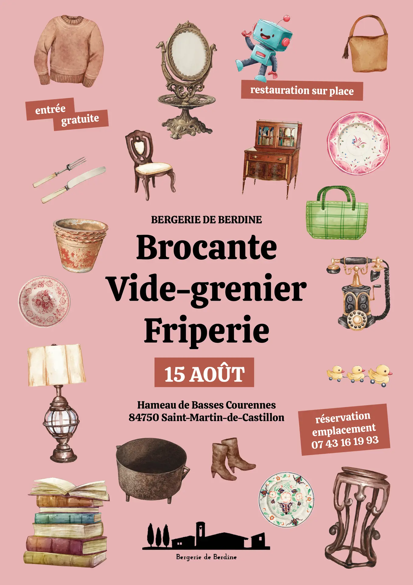 Brocante et Vide-grenier · Fripes à Berdine