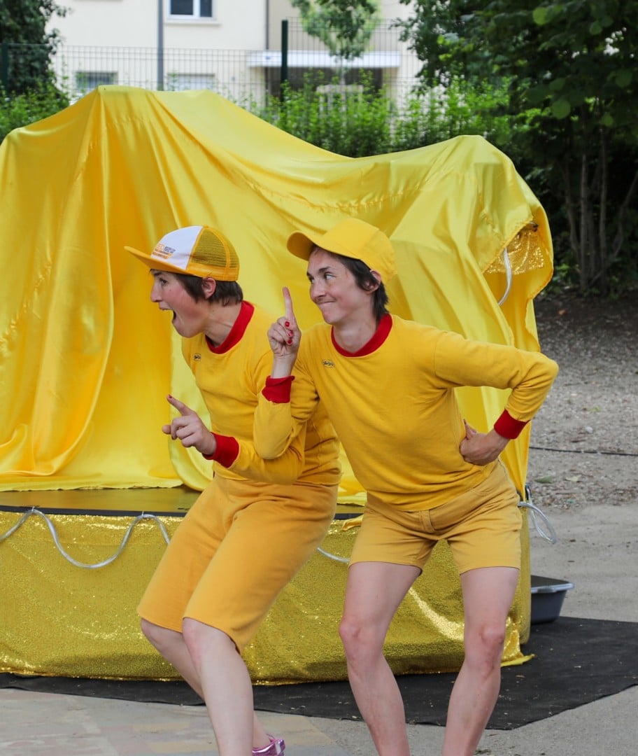 Festival Place aux Mômes: » Be ice cycle » de la compagnie Zirkus Morza
