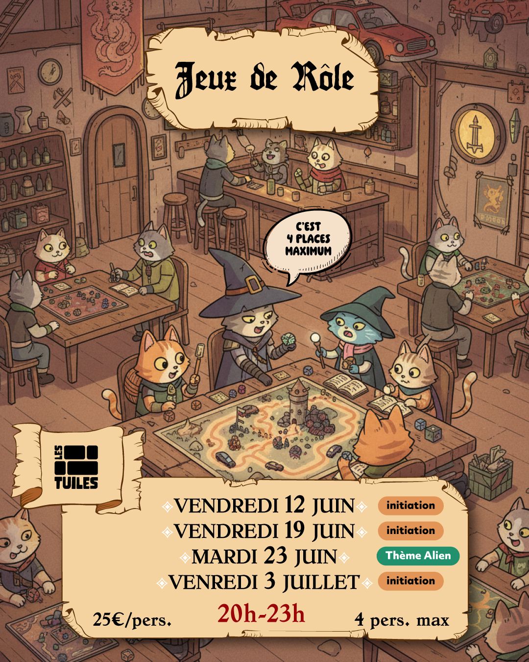 Initiation JDR (jeu de rôle)