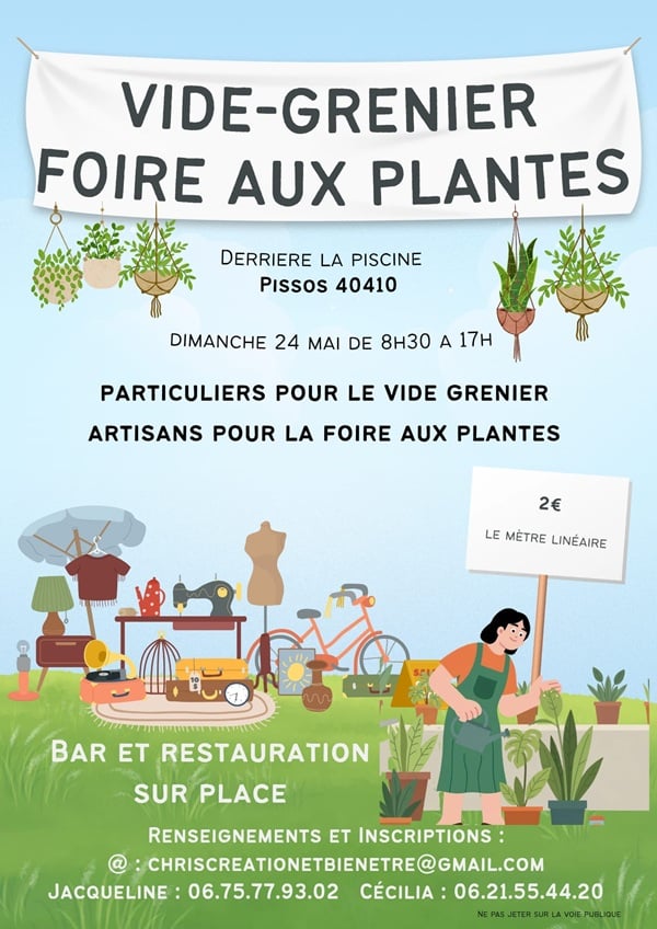 Vide-Grenier et Foire aux Plantes