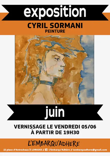 Exposition de peinture - Cyril Sormani