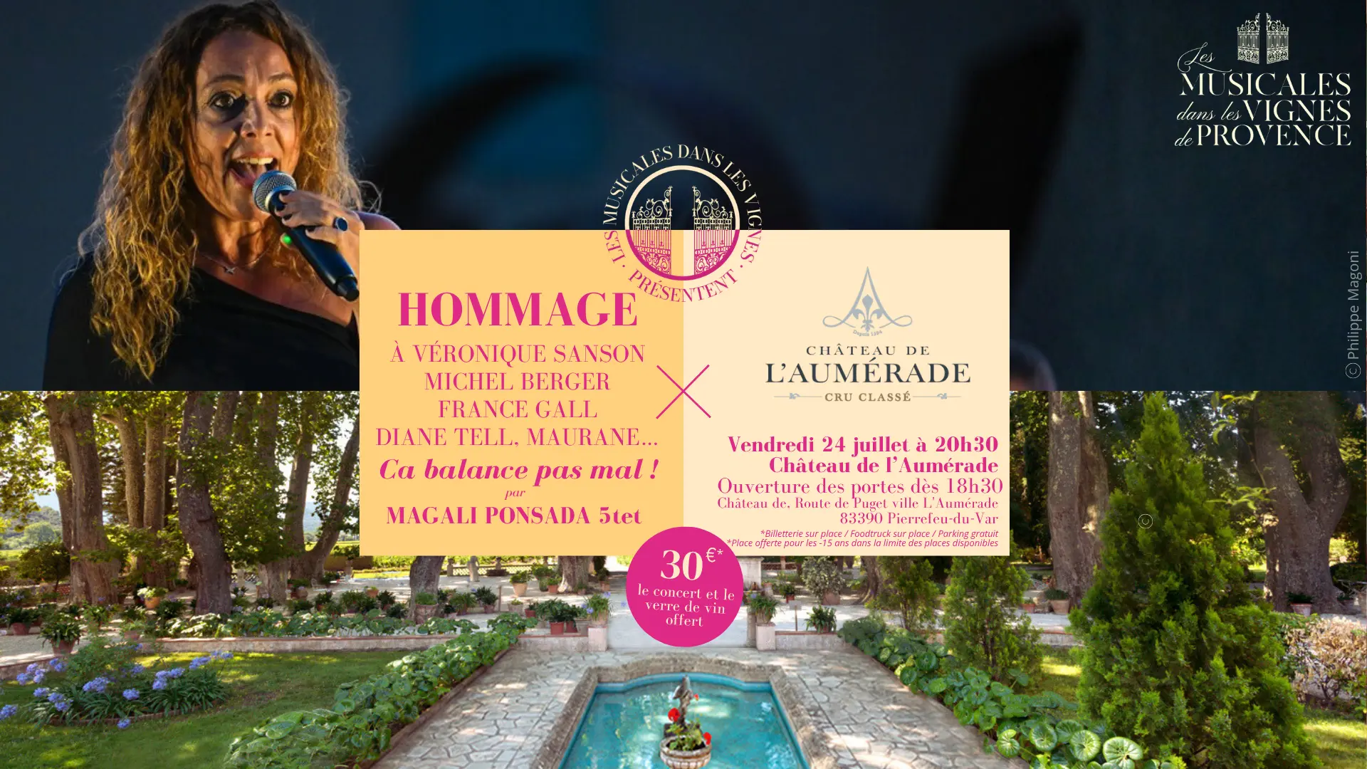 Les Musicales dans les vignes - Concert,  Ca balance pas mal au Château de l'Aumérade